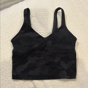 Black Camouflage Lululemon Align Tank